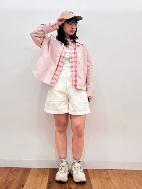 Куртка-рубашка Uniqlo 1160006277 (Розовый XL)