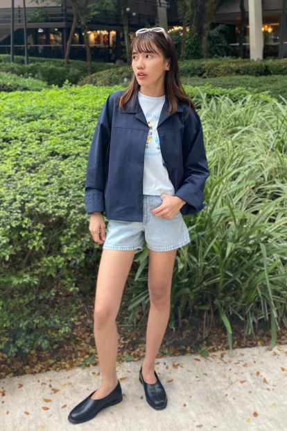 Куртка-сорочка Uniqlo 1160380686 (Синій M)