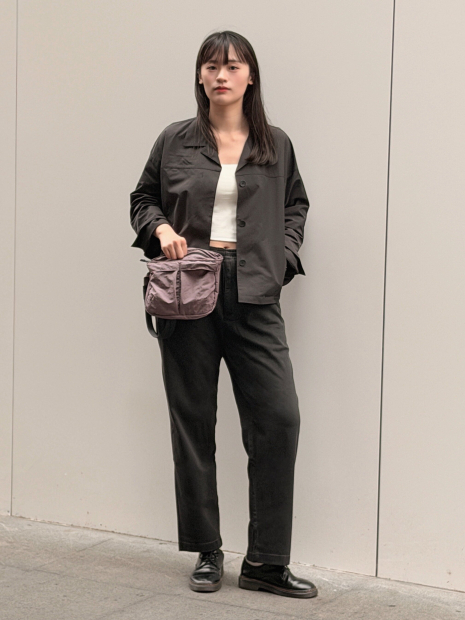 Куртка-рубашка Uniqlo 1160611226 (Черный S)