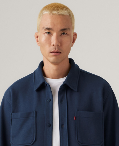 Мужская куртка-рубашка Levi's 1161505919 (Синий XL)