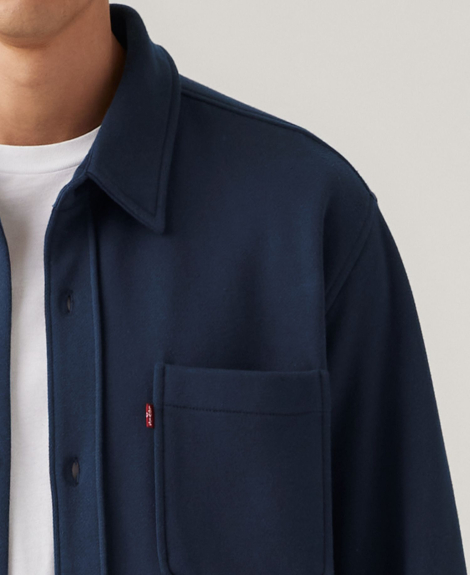 Мужская куртка-рубашка Levi's 1161505919 (Синий XL)