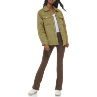 Жіноча стьобана куртка Levi's 1159842474 (Зелений XL)
