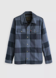 Стильная куртка-рубашка Levi's 1159845289 (Синий XL)