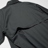 Лёгкая куртка-рубашка Uniqlo на пуговицах 1159850494 (Черный XL)