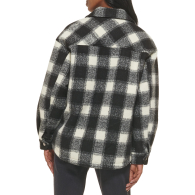 Жіноча куртка-сорочка Levi's 1159850662 (Чорний/Білий XXL)