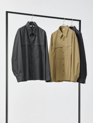 Легка куртка-сорочка Uniqlo на гудзиках 1159851131 (Чорний L)