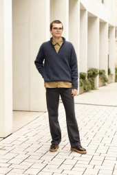 Легка куртка-сорочка Uniqlo на гудзиках 1159852473 (Коричневий XL)