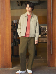 Куртка-рубашка Uniqlo на молнии 1159852908 (Бежевый M)