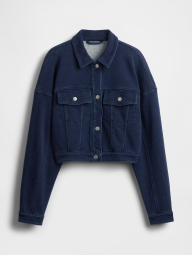 Жіноча куртка-сорочка Gap 1159854672 (Синій M)