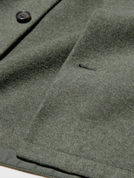 Куртка-рубашка UNIQLO на пуговицах 1159855926 (Зеленый XL)