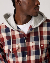 Мужская куртка-рубашка Levi's с капюшоном 1159857459 (Разные цвета M)