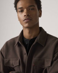 Мужская куртка-рубашка Levi's 1159858212 (Коричневый M)