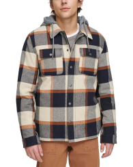 Мужская куртка-рубашка Levi's с шерпой 1159861574 (Разные цвета XXL)