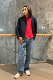 Куртка-сорочка Uniqlo 1160380686 (Синій M)