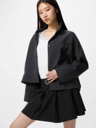 Куртка-сорочка Uniqlo 1160611226 (Чорний S)