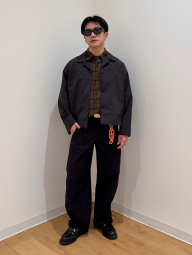 Куртка-рубашка Uniqlo 1160610715 (Черный M)