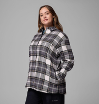 Женская куртка-рубашка Columbia 1161426979 (Серый 2X)