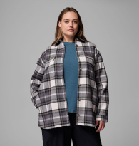 Женская куртка-рубашка Columbia 1161426979 (Серый 2X)