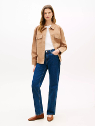 Женская куртка-рубашка Tommy Hilfiger 1162467874 (Коричневый L)