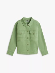 Женская куртка-рубашка Tommy Hilfiger 1162569952 (Зеленый M)