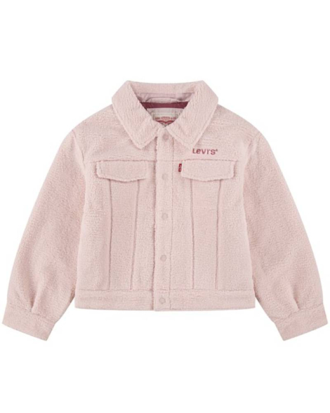 Детская куртка Levi's шерпа 1159838997 (Розовый 128-140)
