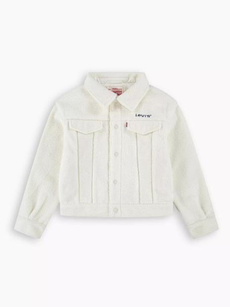 Детская куртка Levi's шерпа 1159841974 (Молочный 155-159)