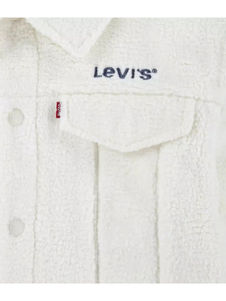 Детская куртка Levi's шерпа 1159841974 (Молочный 155-159)