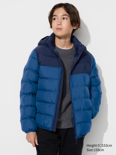 Детская куртка UNIQLO PUFFERTECH 1159846132 (Синий 155-165)