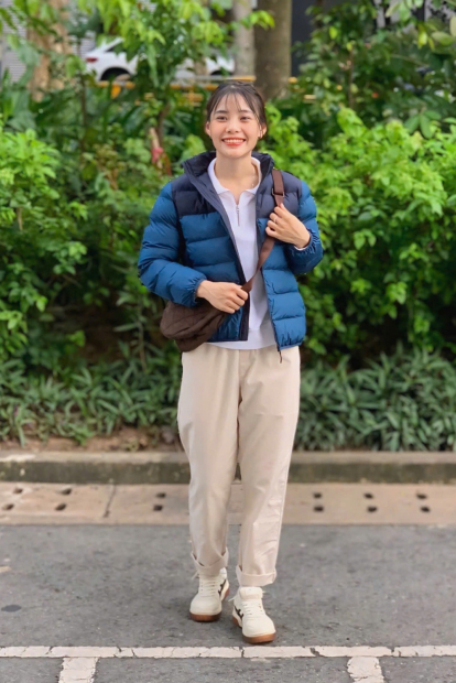 Детская куртка UNIQLO PUFFERTECH 1159846132 (Синий 155-165)