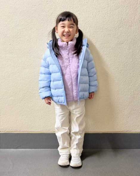 Детская мягкая куртка UNIQLO из искусственного меха 1159856884 (Сиреневый 13) на рост 155-165 см