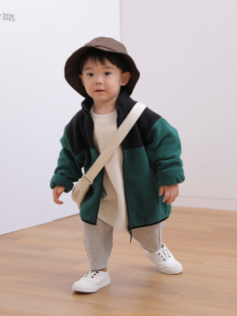 Детская флисовая куртка UNIQLO 1159858179 (Зеленый 11-12) на рост 145-155 см