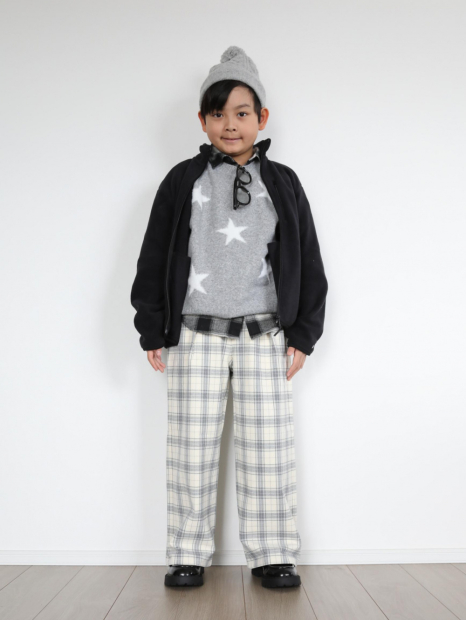 Детская флисовая куртка UNIQLO кофта 1159858550 (Черный 13) на рост 155-165 см