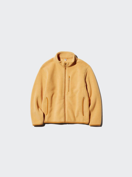 Детская флисовая куртка UNIQLO кофта 1159859002 (Желтый 11-12) на рост 145-155 см