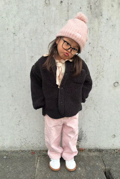 Дитяча куртка з екомеха UNIQLO з флісом усередині 1159859094 (Чорний 11-12) на зріст 145-155 см