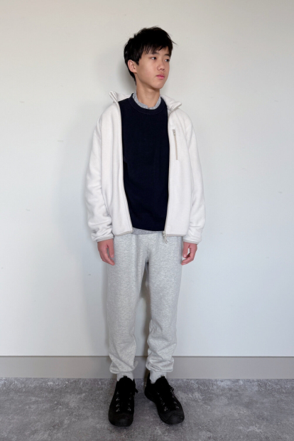 Детская флисовая куртка UNIQLO кофта 1159860481 (Молочный 135-145) на рост 135-145 см