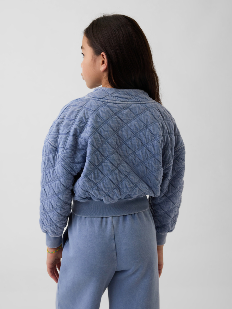 Легкая детская стеганая куртка GAP 1161378694 (Голубой XL) на рост 150 см