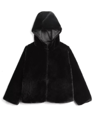 Детская куртка GUESS из экомеха 1159840272 (Черный 16)