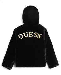 Детская куртка GUESS из экомеха 1159840272 (Черный 16)