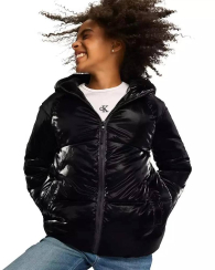 Дитяча куртка-пуховик Calvin Klein з капюшоном 1159841516 (Чорний 6X)