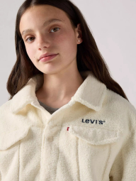 Детская куртка Levi's шерпа 1159841974 (Молочный 155-159)