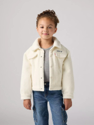 Детская куртка Levi's шерпа 1159841974 (Молочный 155-159)