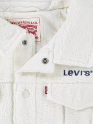 Детская куртка Levi's шерпа 1159841974 (Молочный 155-159)