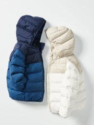 Детская куртка UNIQLO PUFFERTECH 1159846132 (Синий 155-165)