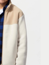 Детская флисовая куртка UNIQLO 1159855909 (Бежевый/Молочный 155-165) на рост 155-165 см