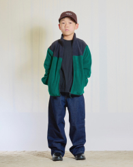 Детская флисовая куртка UNIQLO 1159858179 (Зеленый 11-12) на рост 145-155 см