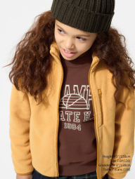 Детская флисовая куртка UNIQLO кофта 1159859002 (Желтый 11-12) на рост 145-155 см