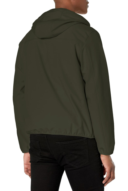 Чоловіча куртка Softshell Tommy Hilfiger з капюшоном 1161299412 (Зелений XXL)