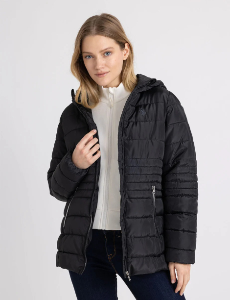 Жіноча куртка US Polo Assn 1159839755 (Чорний S)