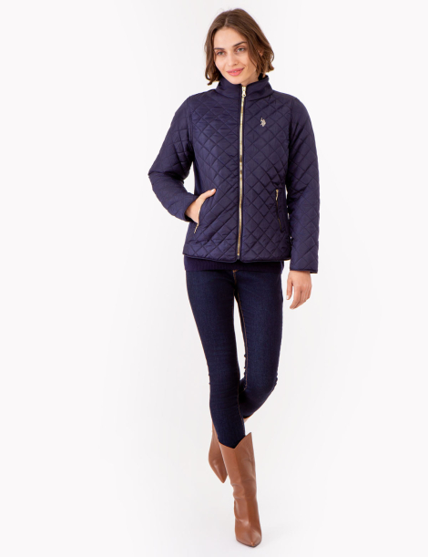 Стеганая куртка U.S. Polo Assn 1159840179 (Синий S)