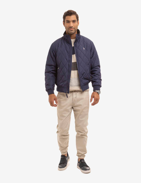 Теплая мужская куртка U.S. Polo Assn 1159840196 (Синий XXL)